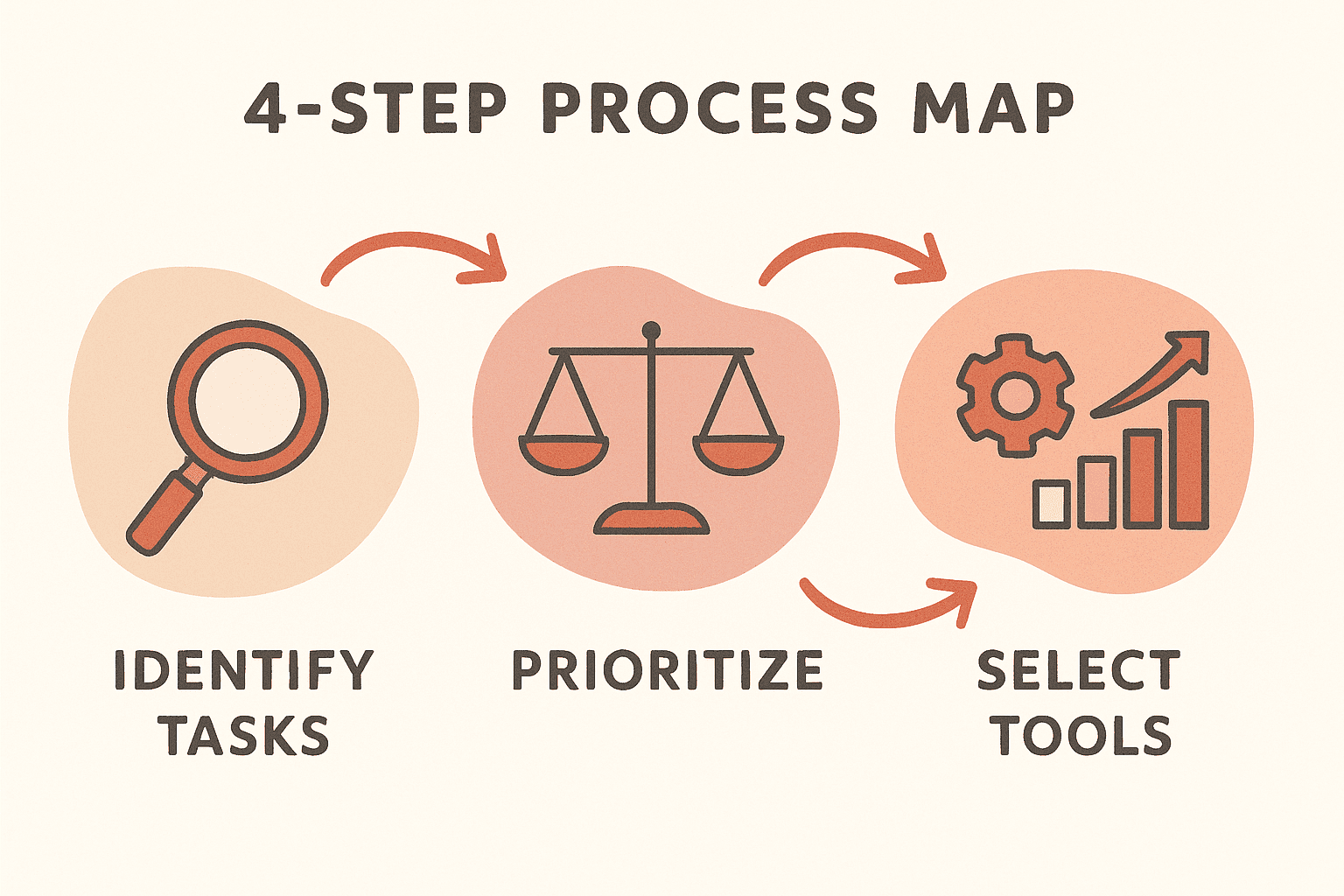 Steps to implement business process automation with modern tools