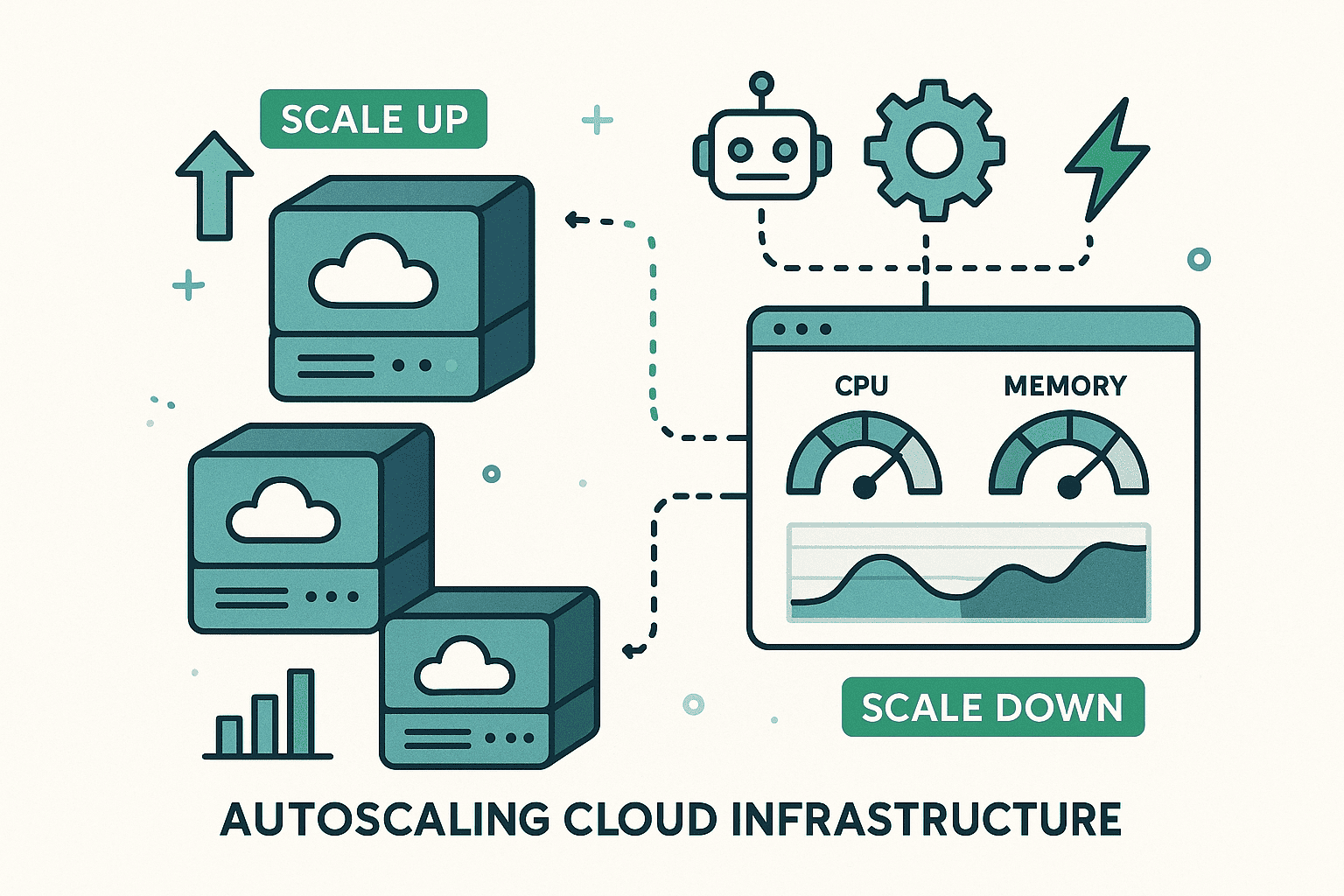 Illustration of scale in automation