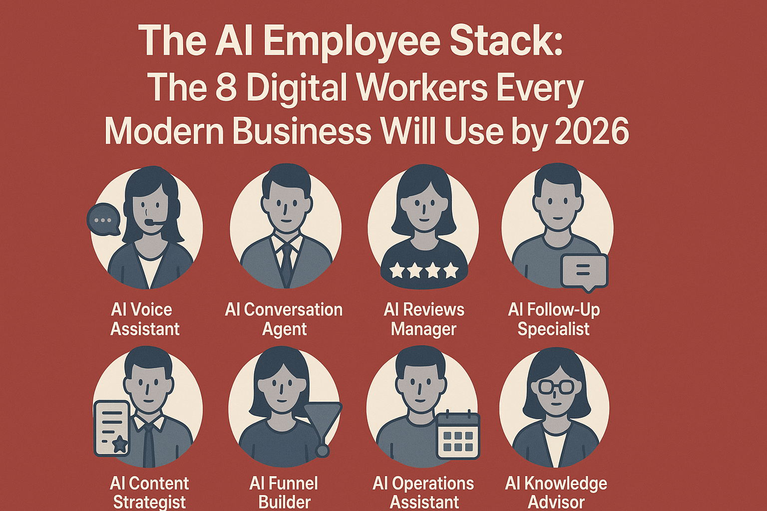 AI Employees Stack Charts