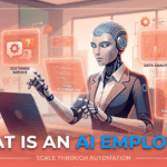Article feature banner tittled: "what is an AI Employee"